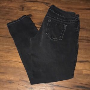 Maurices black skinny jean